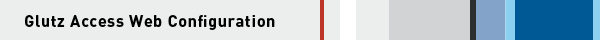 Glutz Access Web Configuration